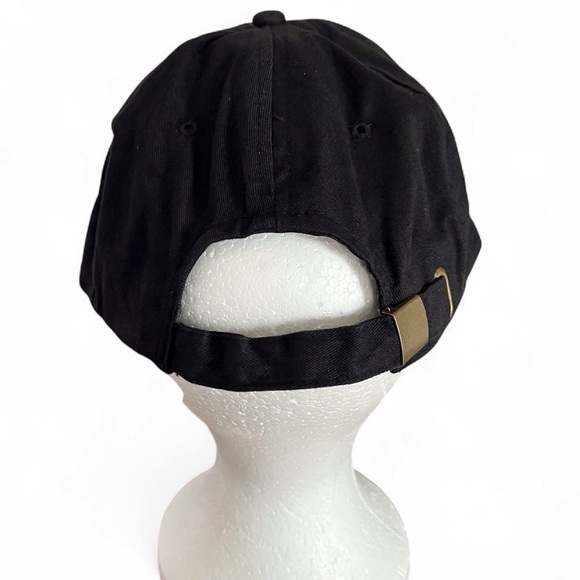 Black Police Ball Cap Hat Virginia State Police Assoc Strap Back Adjustable - Picture 4 of 7